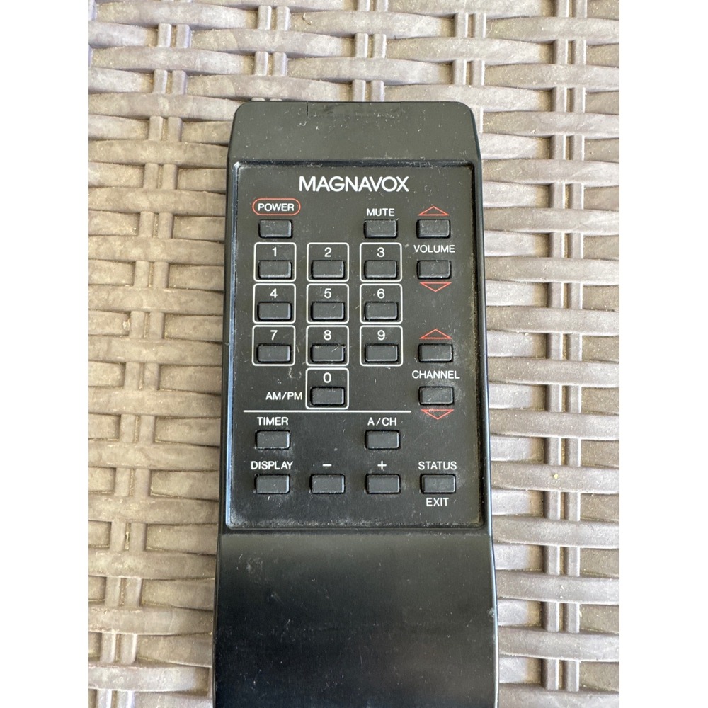 Magnavox TV Remote Control Replacement Black OEM Television Controller